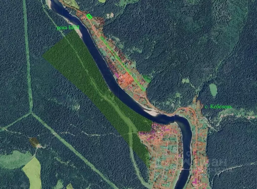 Участок в Алтай, Турочакский район, с. Кебезень  (17.0 сот.) - Фото 2