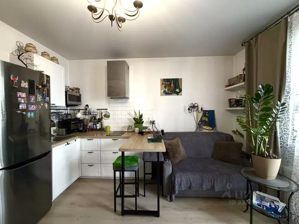 Студия Санкт-Петербург Парашютная ул., 42к1 (24.0 м) - Фото 1