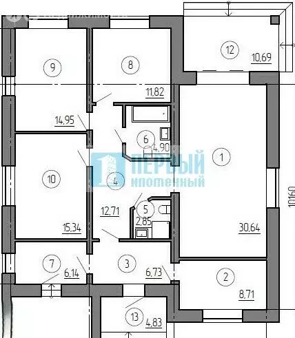 Дом в Медведевский район, Пекшиксолинское сельское поселение, деревня ... - Фото 2