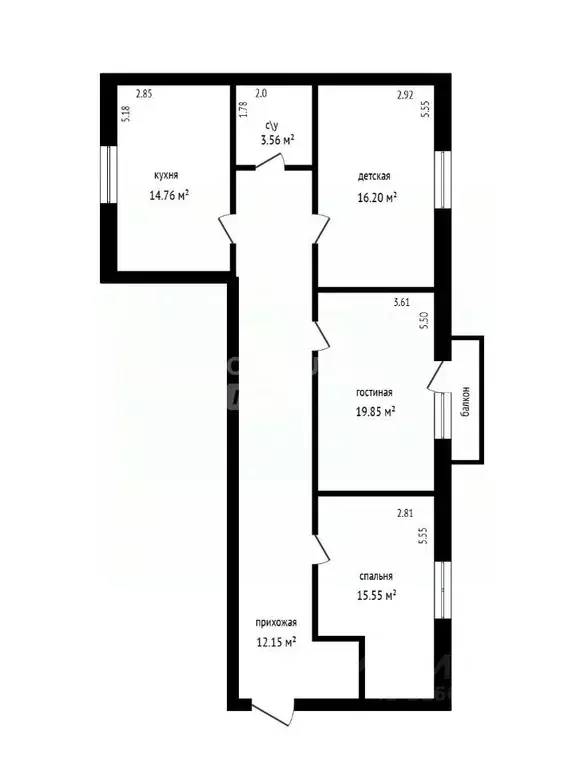 3-к кв. Дагестан, Дербент ул. Свердлова, 4 (86.0 м) - Фото 2
