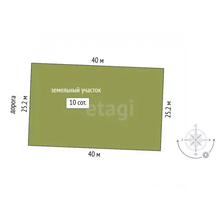 Участок в Тюменская область, Нижнетавдинский муниципальный округ, ... - Фото 2