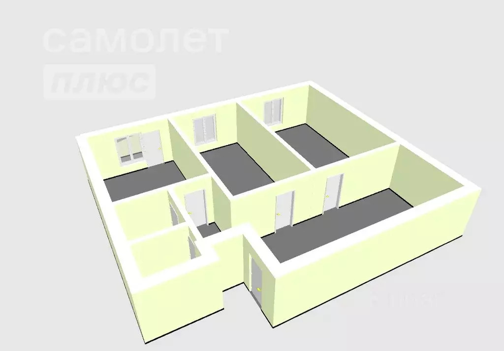 2-к кв. смоленская область, смоленск ш. киевское, 56 (64.0 м) - Фото 1