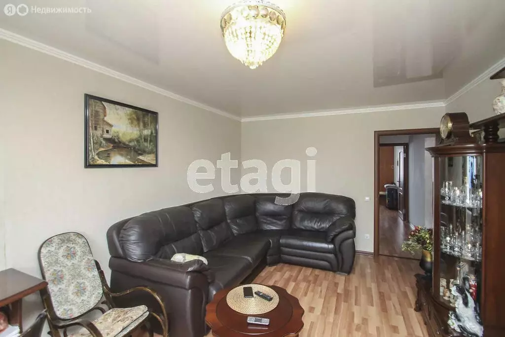 3-комнатная квартира: Тюмень, улица Бориса Опрокиднева, 12 (85.2 м) - Фото 2