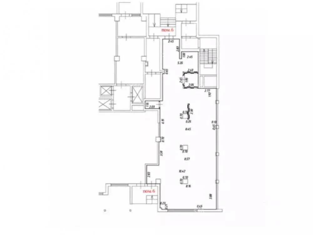 Торговая площадь в Московская область, Красногорск ул. Молодежная, 3 ... - Фото 2