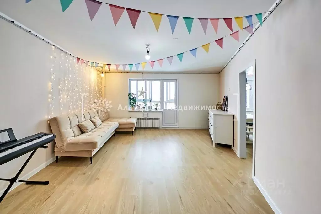 3-к кв. Томская область, Томск ул. Береговая, 25 (86.9 м) - Фото 1