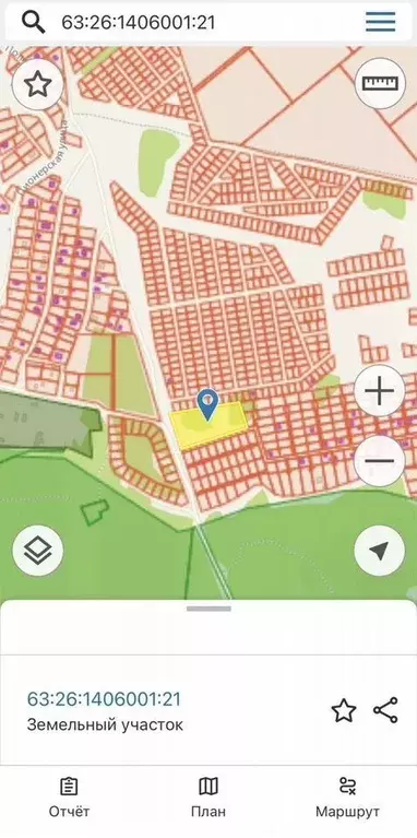 Участок в Самарская область, Красный Яр с/пос, пос. Кириллинский  (2.0 ... - Фото 1