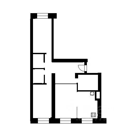 3-к кв. Москва Волоколамское ш., 13 (83.0 м) - Фото 2