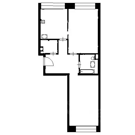 2-к кв. Москва Гжатская ул., 5к1 (71.2 м) - Фото 2