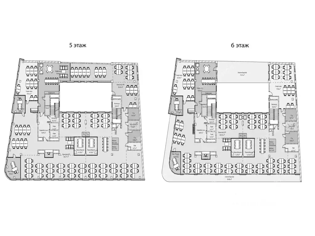 Офис в Санкт-Петербург пер. Щербаков, 17/3 (1499 м) - Фото 2