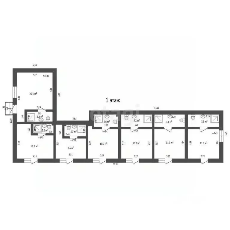 Дом в Крым, Евпатория ул. Симферопольская, 69А (222 м) - Фото 2