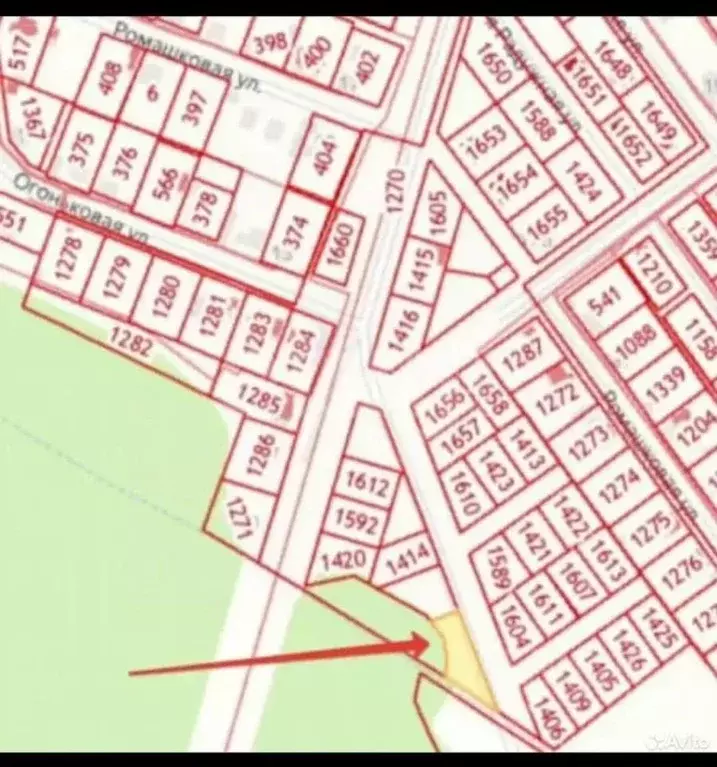 Участок в Кемеровская область, Кемерово Огоньковая ул. (10.0 сот.) - Фото 2