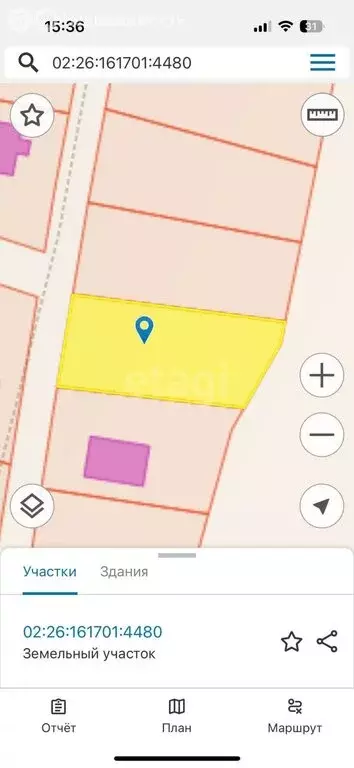 Участок в Иглинский район, Акбердинский сельсовет, деревня Блохино (6 ... - Фото 2
