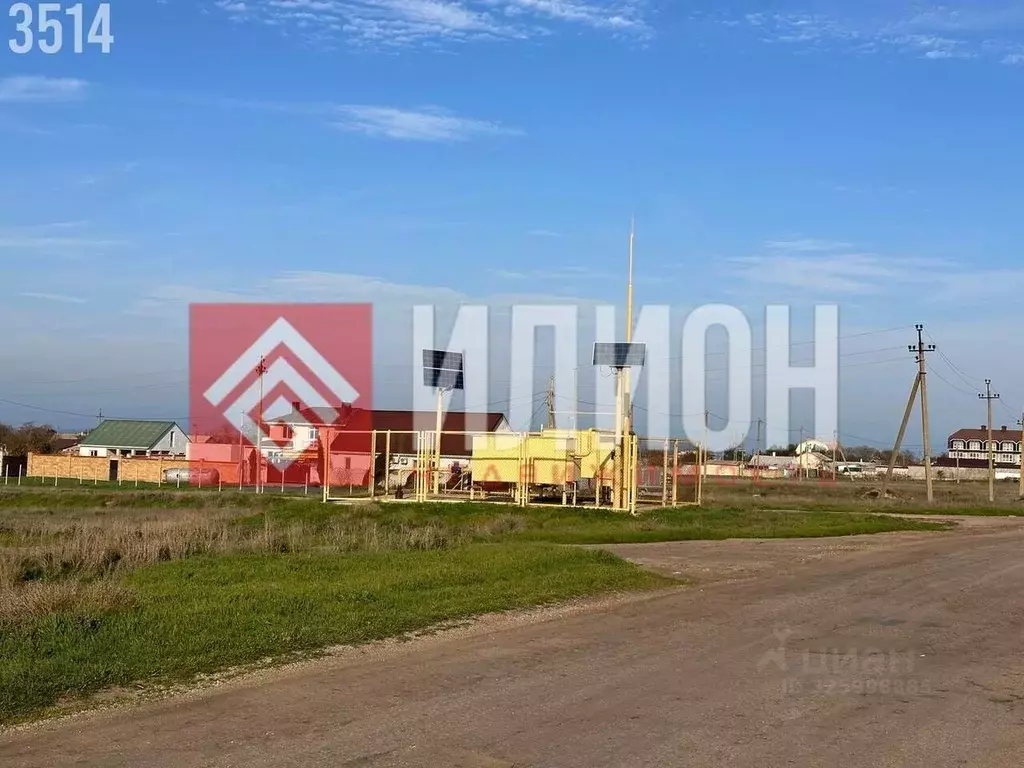 Участок в Крым, Ленинский район, Семисотское с/пос, с. Каменское  (6.0 ... - Фото 2