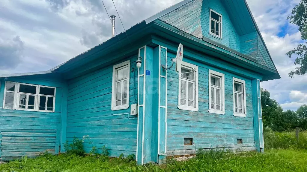 Дом в Ярославская область, Любимский муниципальный округ, д. Страшево  ... - Фото 1