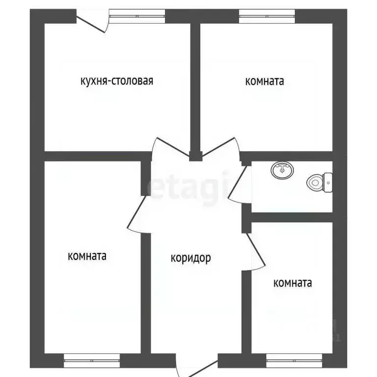 Дом в Краснодарский край, Анапа муниципальный округ, Песчаный хут. ул. ... - Фото 2