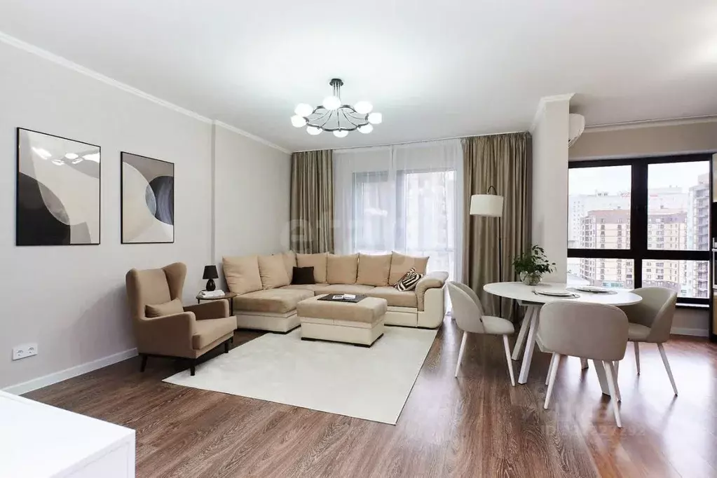 2-к кв. Тюменская область, Тюмень ул. Максима Горького, 68к1 (87.0 м) - Фото 1