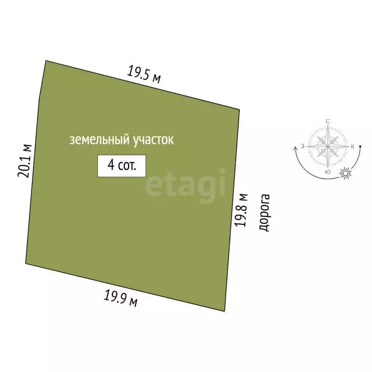 Дом в Тюмень, СНТ Строитель, Зелёная улица (74 м) - Фото 0