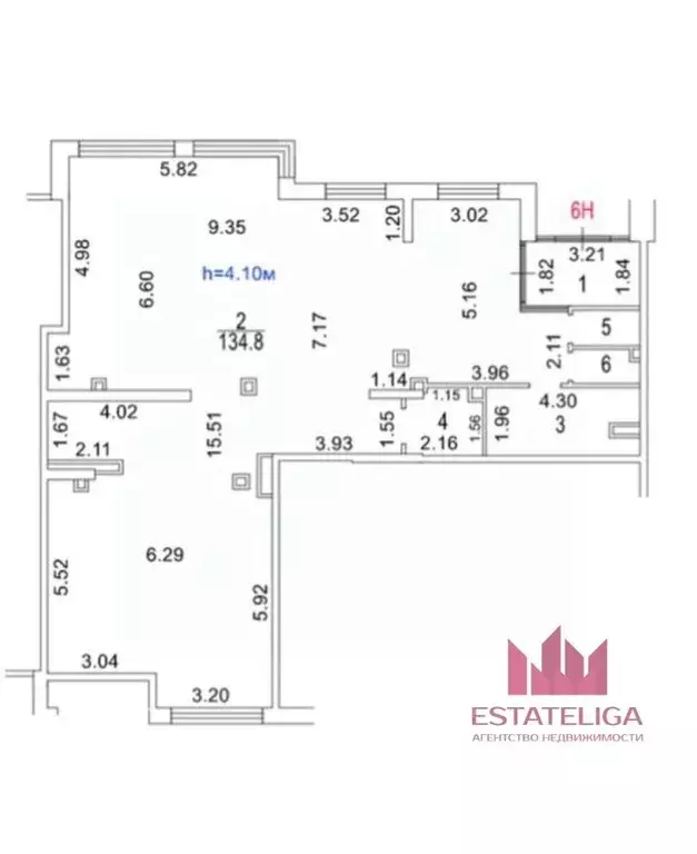 Помещение свободного назначения в Москва ул. Юлиана Семенова, 8к1 (156 ... - Фото 2