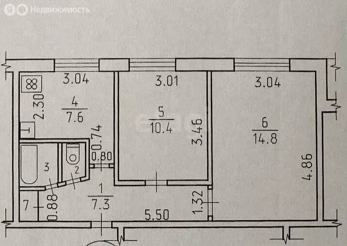 2-комнатная квартира: Ижевск, улица Владимира Краева, 41 (43.5 м) - Фото 0