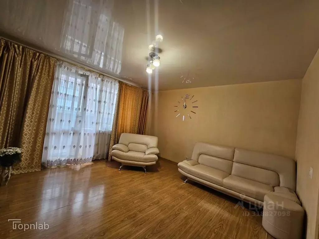 3-к кв. Амурская область, Благовещенск Железнодорожная ул., 4/2 (67.4 ... - Фото 1