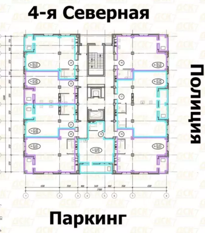 1-к кв. Омская область, Омск ул. 4-я Северная, 6 (45.0 м) - Фото 1