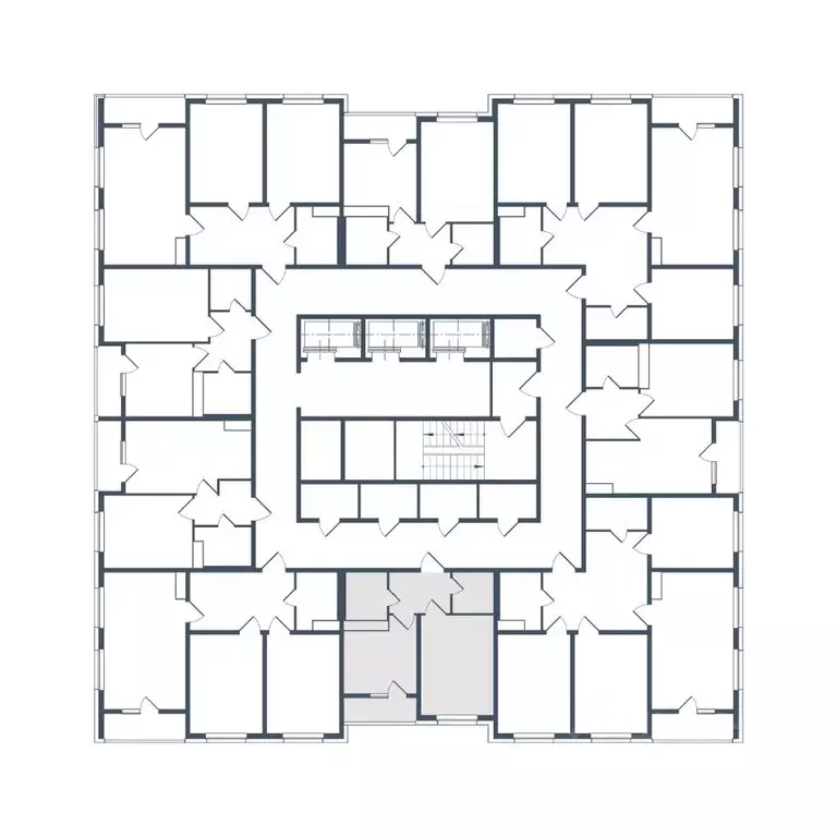 1-к кв. Ставропольский край, Ставрополь ул. Андрея Голуба, 11Б (39.0 ... - Фото 2