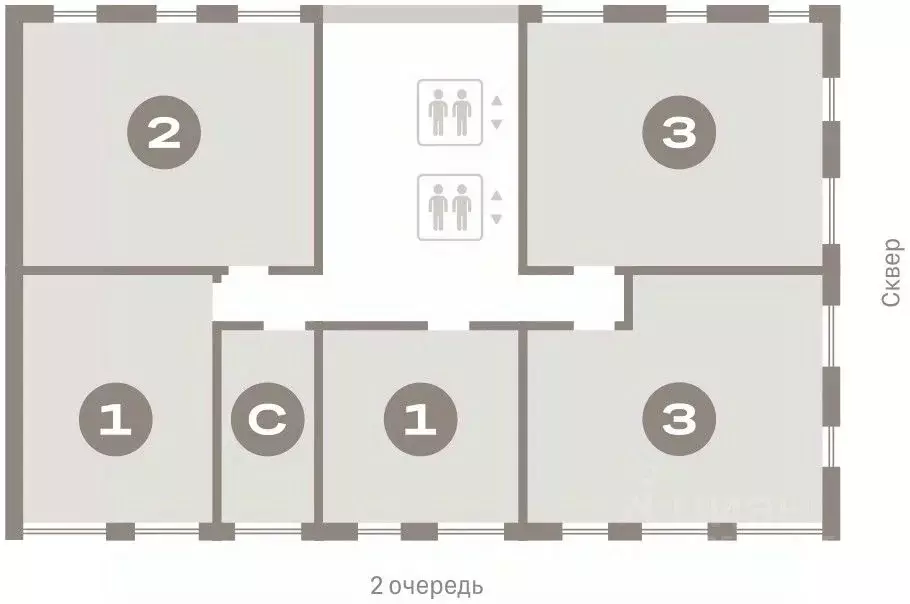 3-к кв. Новосибирская область, Новосибирск ул. Аэропорт, 88 (77.51 м) - Фото 1