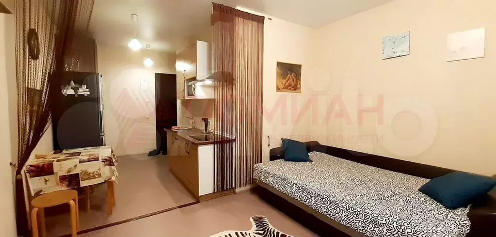Квартира-студия, 27 м, 7/19 эт. - Фото 1