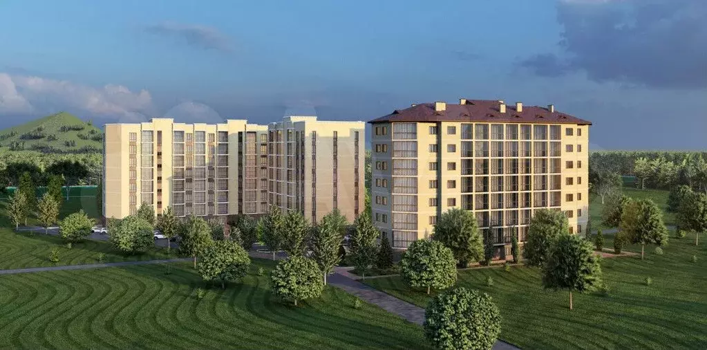 2-к. квартира, 75,3 м, 7/9 эт. - Фото 0