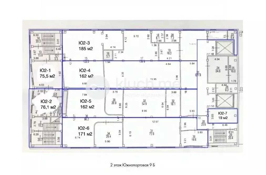 Склад в Москва Южнопортовая ул., 9Б (156 м) - Фото 1