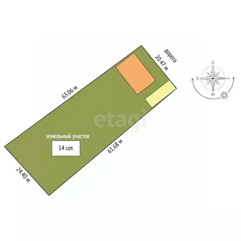 Дом в Крым, Симферопольский район, Скворцовское с/пос, с. Колодезное ... - Фото 2