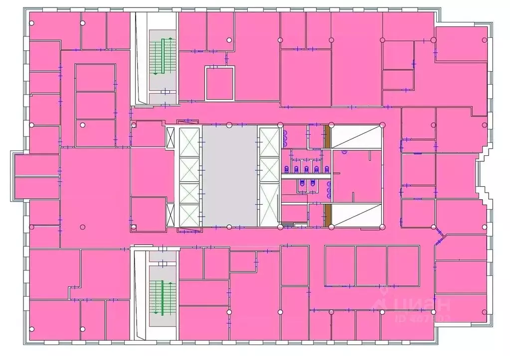 Офис в Москва Смоленский бул., 3-5С1 (1610 м) - Фото 1