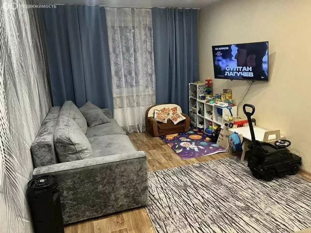 1-комнатная квартира: Барнаул, Взлётная улица, 36 (34.6 м) - Фото 1