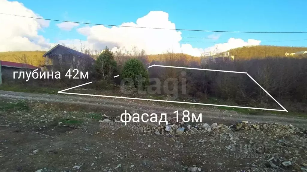 Участок в Краснодарский край, Новороссийск городской округ, с. ... - Фото 1