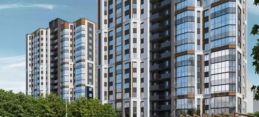 Студия Воронежская область, Воронеж Ростовская ул., 73Дк2 (24.4 м) - Фото 1