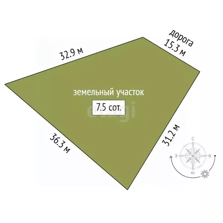 Дом в Пермский край, Пермский муниципальный округ, д. Большая Мось ул. ... - Фото 2