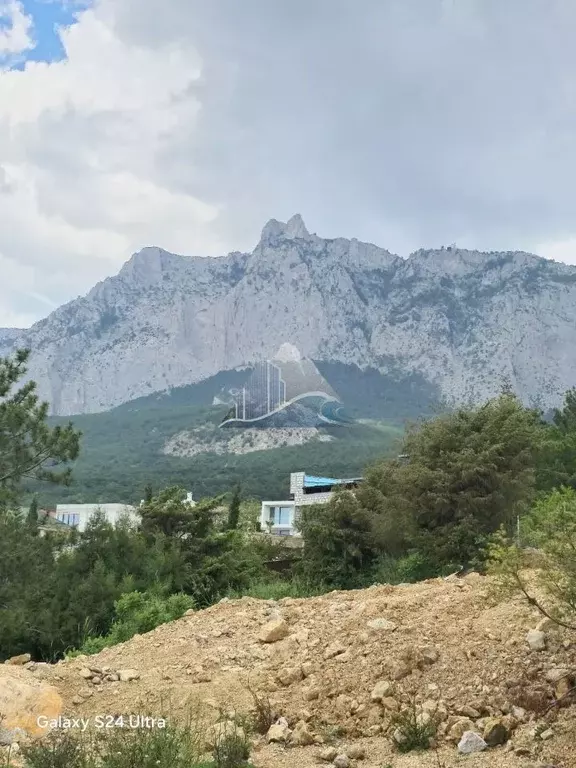 Участок в Крым, Ялта муниципальный округ, Кореиз пгт ш. Алупкинское, ... - Фото 1