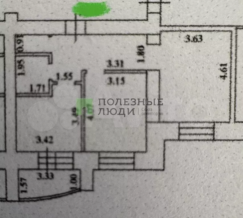 2-к. квартира, 54,7 м, 12/15 эт. - Фото 0