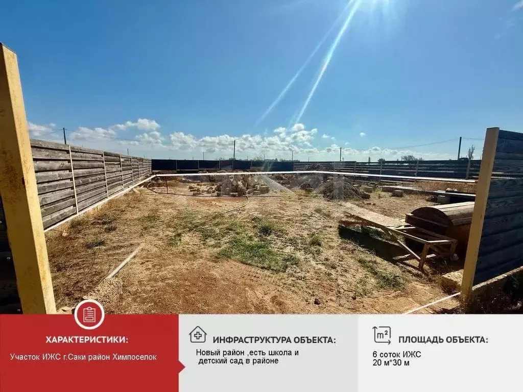 Участок в Крым, Саки ул. Скифская (6.0 сот.) - Фото 2