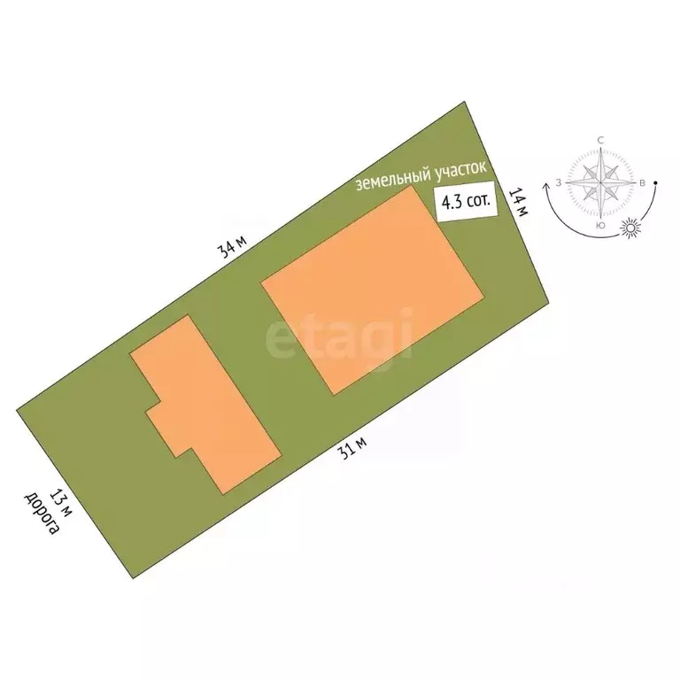 Дом в Севастополь ул. Отрадная, 78 (84 м) - Фото 1