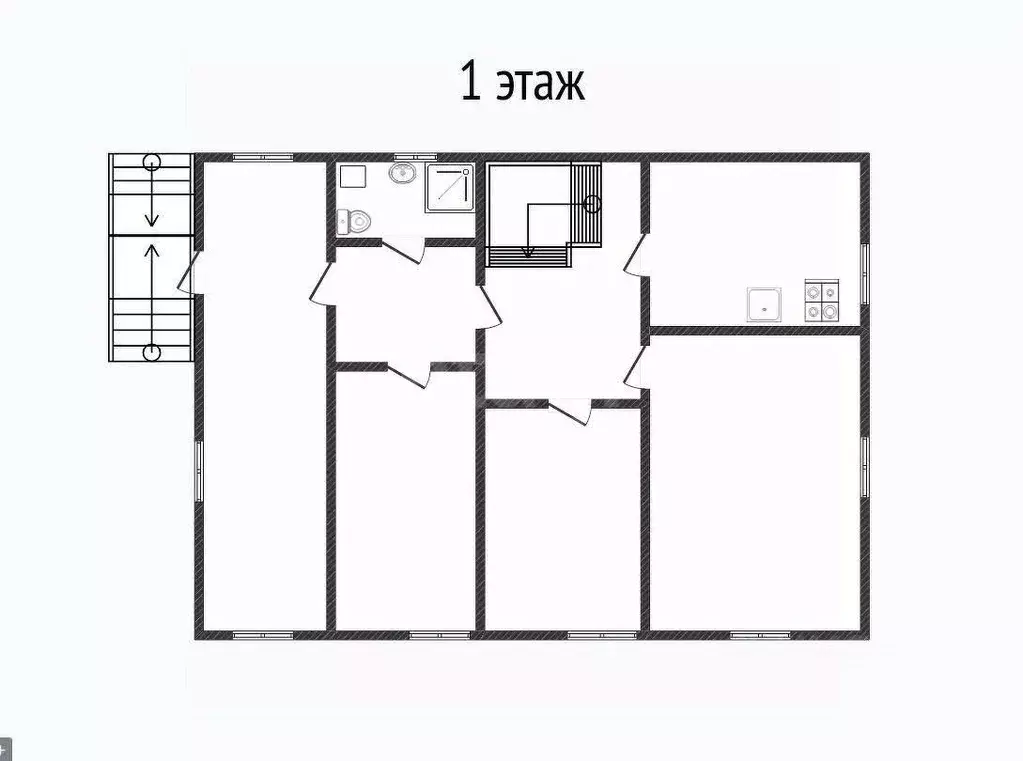 Дом в Костромская область, Нерехтский район, с. Емсна Октябрьская ул., ... - Фото 1