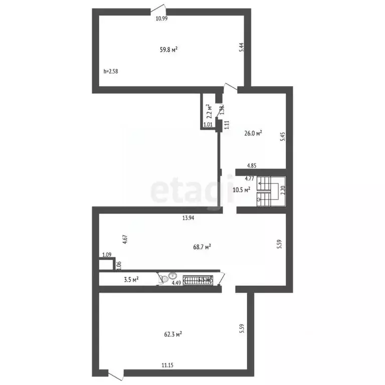 Офис в Забайкальский край, Чита ул. Ленина, 130 (237 м) - Фото 2