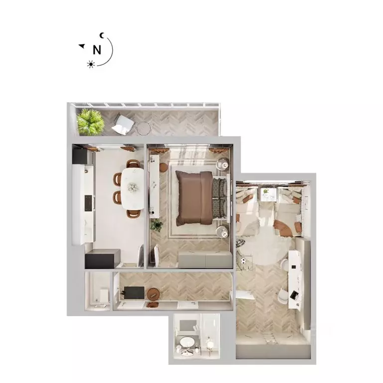 2-к кв. Бурятия, Улан-Удэ Энергетик мкр, 42А (62.7 м) - Фото 1