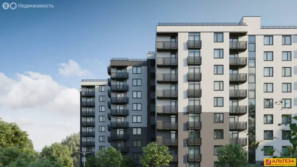 1-комнатная квартира: Васильково, Весенняя улица, 3 (53.5 м) - Фото 2