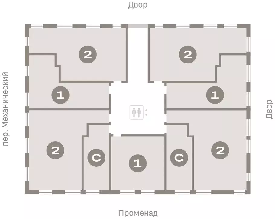 1-комнатная квартира: Екатеринбург, переулок Ритслянда, 15 (44.37 м) - Фото 1