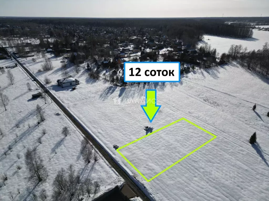 Участок в Калужская область, Жуковский муниципальный округ, д. ... - Фото 1