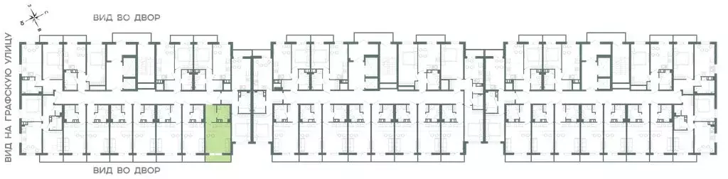 Квартира-студия: Мурино, Графская улица, 6к1 (23.1 м) - Фото 2