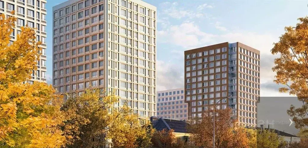 3-к кв. Воронежская область, Воронеж ул. Ломоносова, 116В (93.57 м) - Фото 1