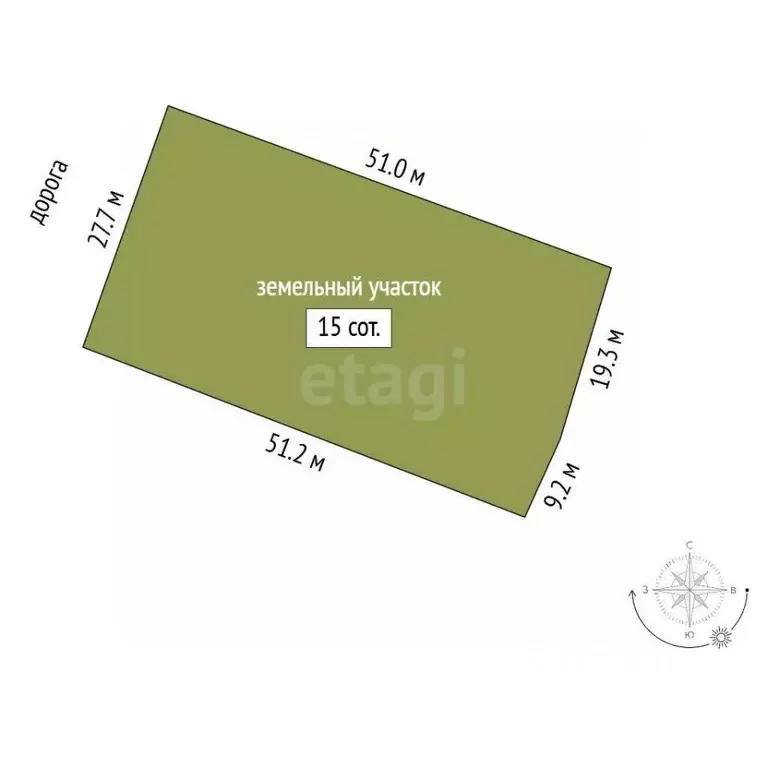 Участок в Челябинская область, Миасский городской округ, пос. Тыелга ... - Фото 2