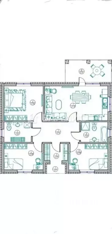 Дом в Белгородская область, Белгородский район, Пушкарское с/пос, с. ... - Фото 2